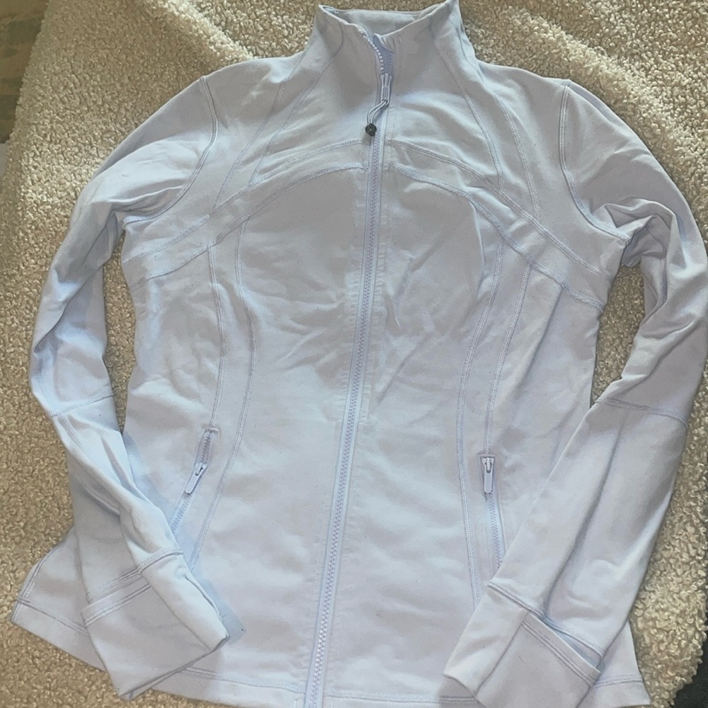 Light blue define jacket